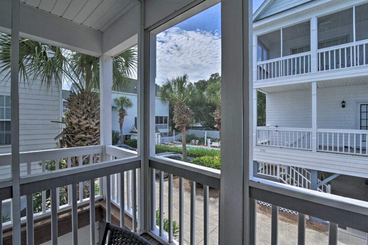 Surfside Beach Home Base Steps To Pool And Ocean! Myrtle Beach Exterior photo