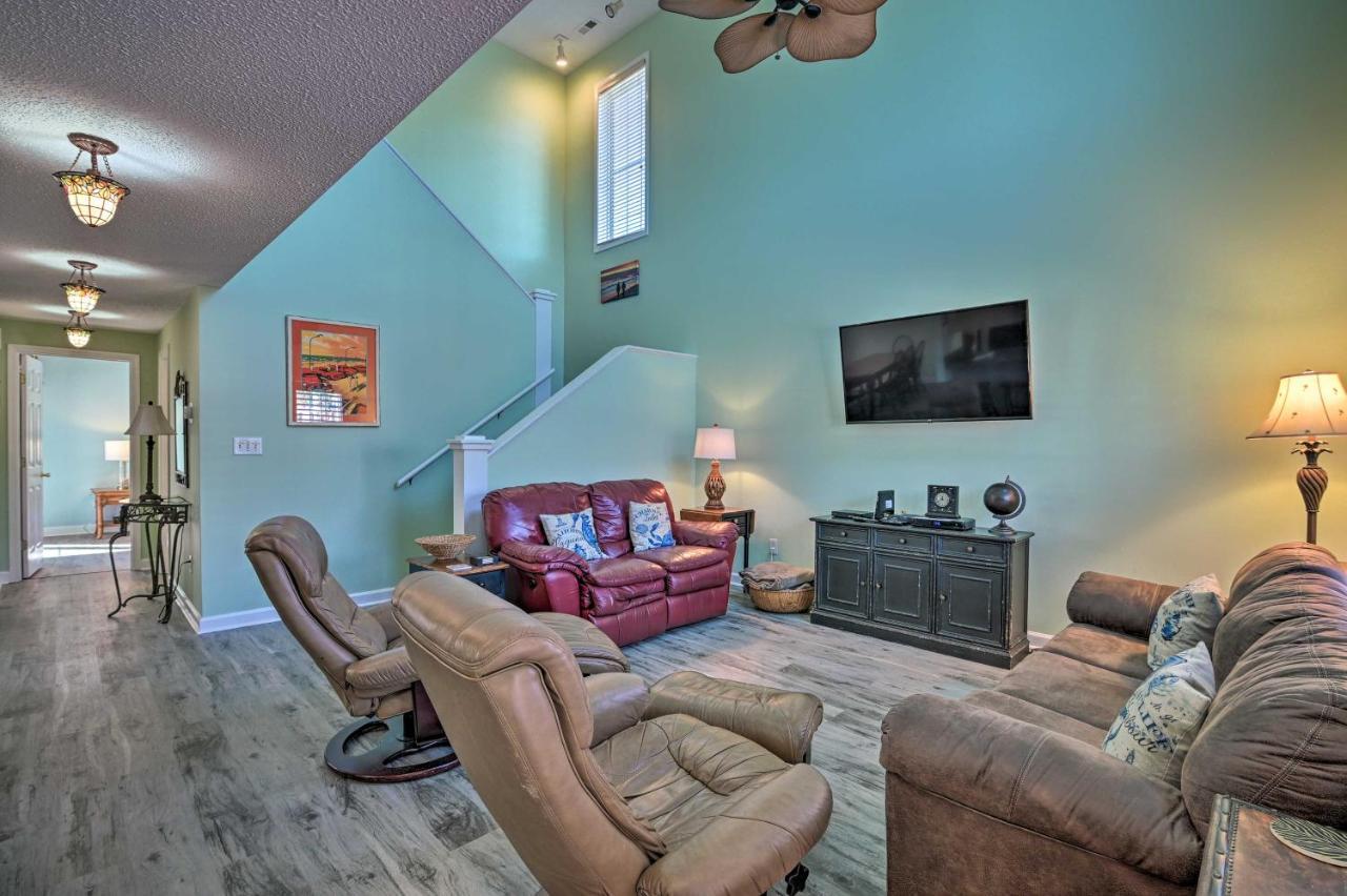Surfside Beach Home Base Steps To Pool And Ocean! Myrtle Beach Exterior photo